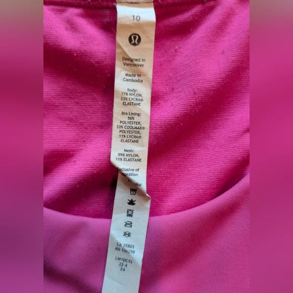 Lululemon Wunder Train Racerback Tank - Picture 2 of 3